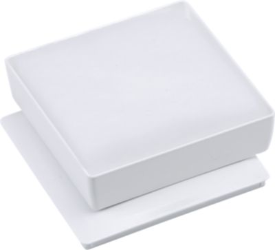 White Plastic Cotton Filled Boxes