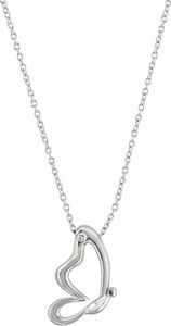 .03 ct tw Diamond Butterfly 18