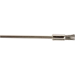 Mounted Steel Straight End Wire Brushes - 1/4