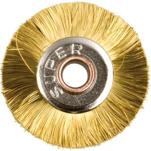 Brass Unmounted Straight Wire Brushes - 3/4