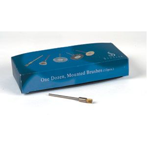 Mounted End Brass Wire Brushes (Pack of 3)