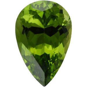 Pear Genuine Peridot (Black Box)