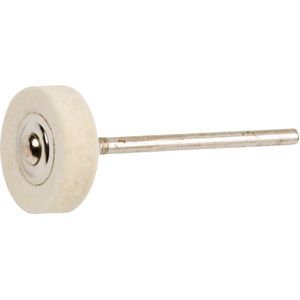 12 Pk. Mounted Square Midget Felt Buffs