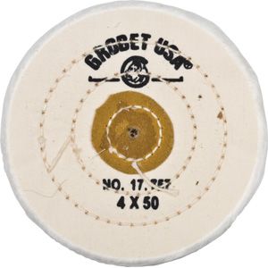 Finex Combed Muslin Buffs - 3 Row / 50 Ply