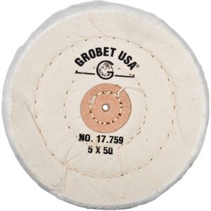 Finex Combed Muslin Buffs - 3 Row / 50 Ply