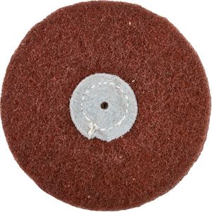 Satin Finish Wheel, Coarse Grit, 2 Ply