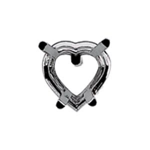 Lightweight Heart Earring with .030
