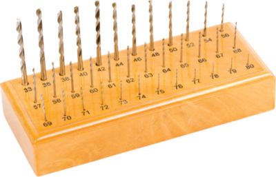 PRIMO™ HSS Mini Twist Drills/10 Drills Each #33-#80