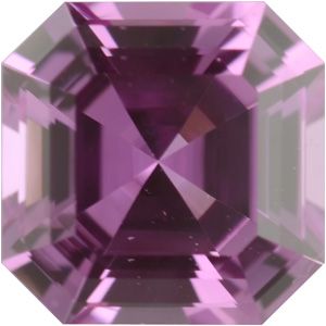 Royal Asscher Genuine Pink Sapphire