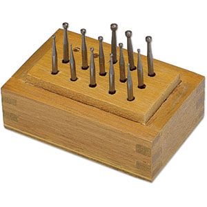 Cup Bur Kit - Concave 13 Pieces