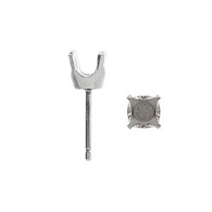 4-Prong Earring with .030