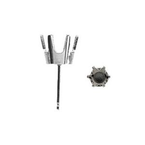 6-Prong Earring with .030