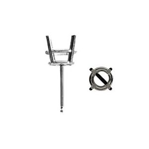 Round Lightweight Earring with .030