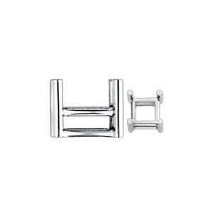 Square / Princess 4-Prong Wire Setting