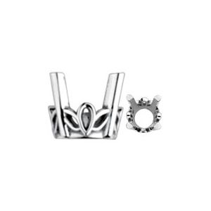 Round 4-Prong Scroll Setting&reg;