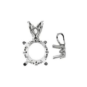 Round Scroll Setting&reg; Pendant