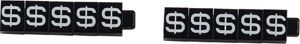 Dollar Sign Price Cube Set
