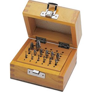 14 Pc. H.S. Flame Bur Set