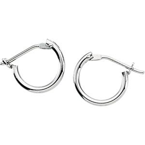 Youth Hoop Click Earrings