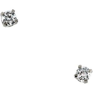 Youth CZ Earrings