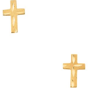 Youth Cross Earrings