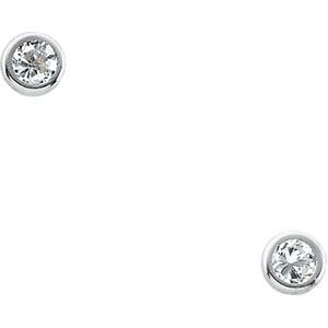 Youth CZ Earrings