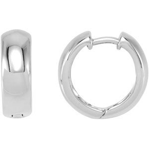 Youth 15.0mm Hinged Hoop Earrings
