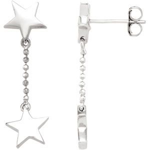 Youth Dangle Star Earrings