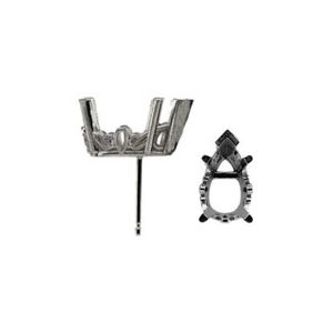 Pear Scroll Setting&reg; Earring