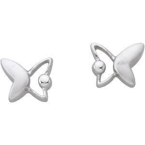 Youth Butterfly Earrings with Friction Backs