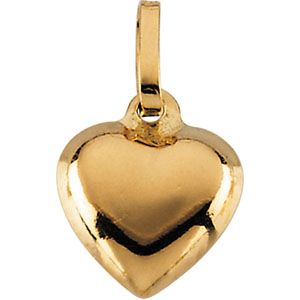 Youth Puffed Heart Pendant