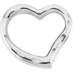 Youth Heart Pendant Slide
