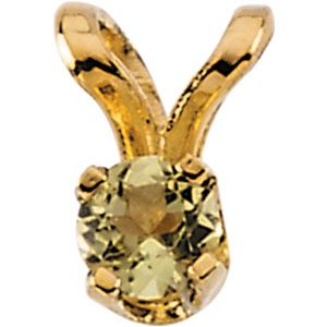 Youth Genuine Birthstone Pendant