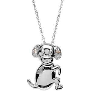 Donald the Dog Waggles&trade; Necklace