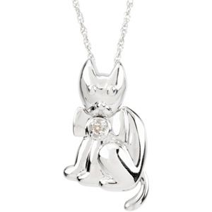 Catsandra the Cat Waggles&trade; Necklace