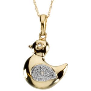 Dede the Duck Waggles&trade; Pendant