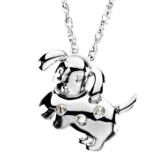 Dottie the Dog Waggles&trade; Pendant