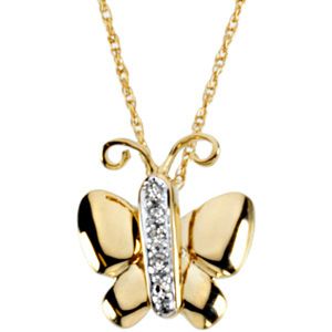 Betty the Butterfly Waggles&trade; Pendant