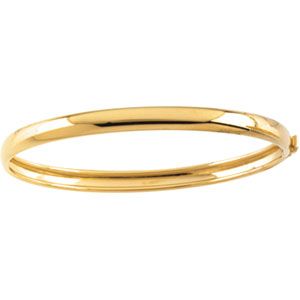Youth Polished Flex Bangle 5.65