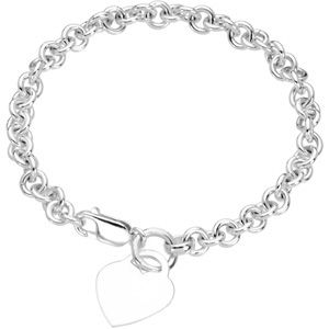 Youth Bracelet with heart charm