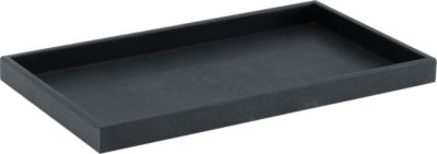 Black Full Size Plastic Tray 1