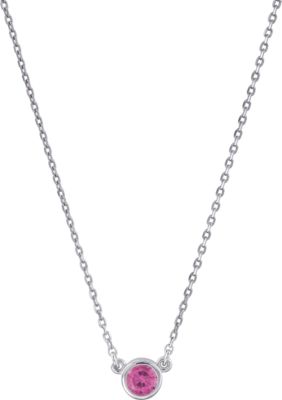 Round Bezel Necklace Center