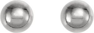 Titanium Ball Piercing Earring