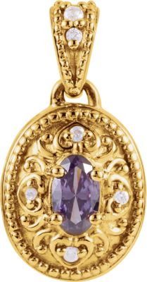 Pendant Mounting for Oval Center