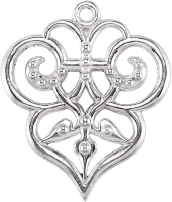 Decorative Dangle Component with Jump Ring  