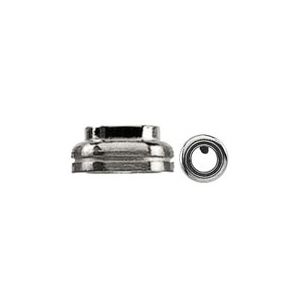 Round Stepped Bezel Setting for Earring