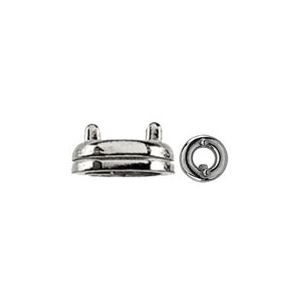 Round Prong Bezel Setting for Earring