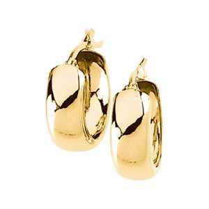 Plain Hoop Earring