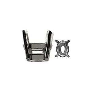 Oval 4-Prong Heavyweight Setting