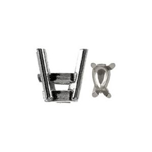 Pear 4-Prong Heavy Setting